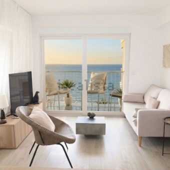 Espectacular apartamento reformado y amueblado de 2 habitaciones con vistas al mar – Faro, Cullera.