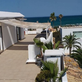 Espectacular ático en la playa del dossel con vistas fabulosas del mar