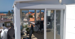 Espectacular ático en la playa del dossel con vistas fabulosas del mar