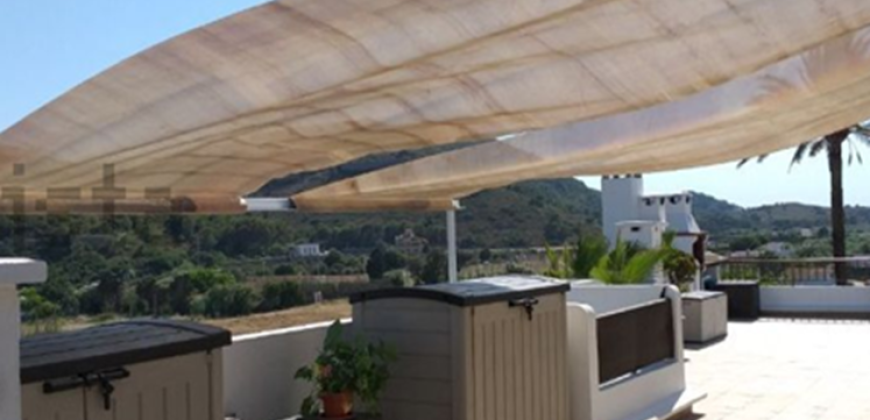 Espectacular ático en la playa del dossel con vistas fabulosas del mar