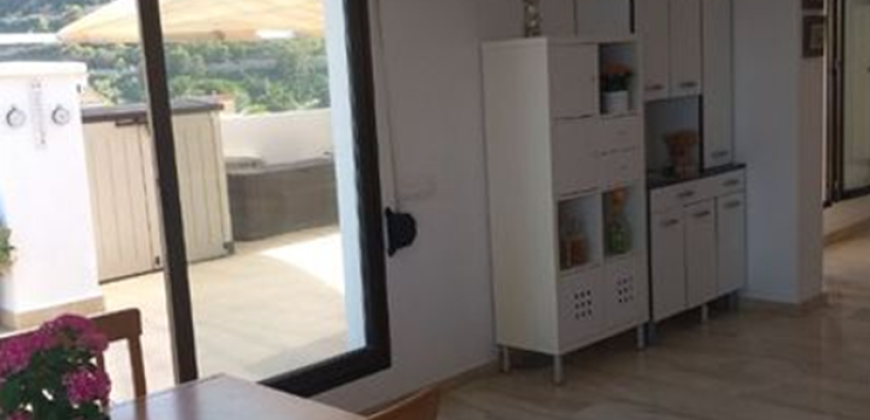 Espectacular ático en la playa del dossel con vistas fabulosas del mar