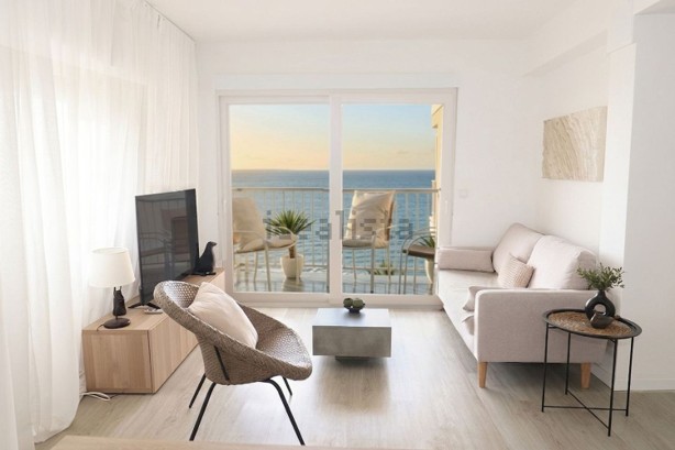 Espectacular apartamento reformado y amueblado de 2 habitaciones con vistas al mar – Faro, Cullera.
