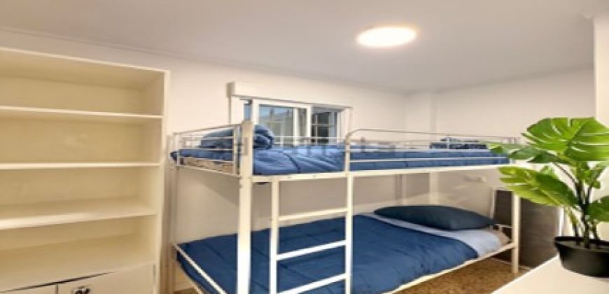 Maravilloso apartamento en la playa de Sant Antoni, situado en una 1ª planta, el edificio dispone de ascensor