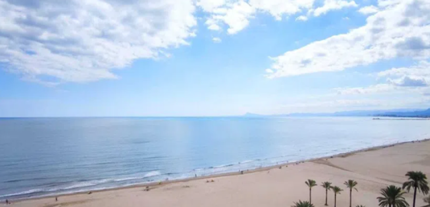Espectacular apartamento ubicado en primera línea de playa en El Racó de Cullera